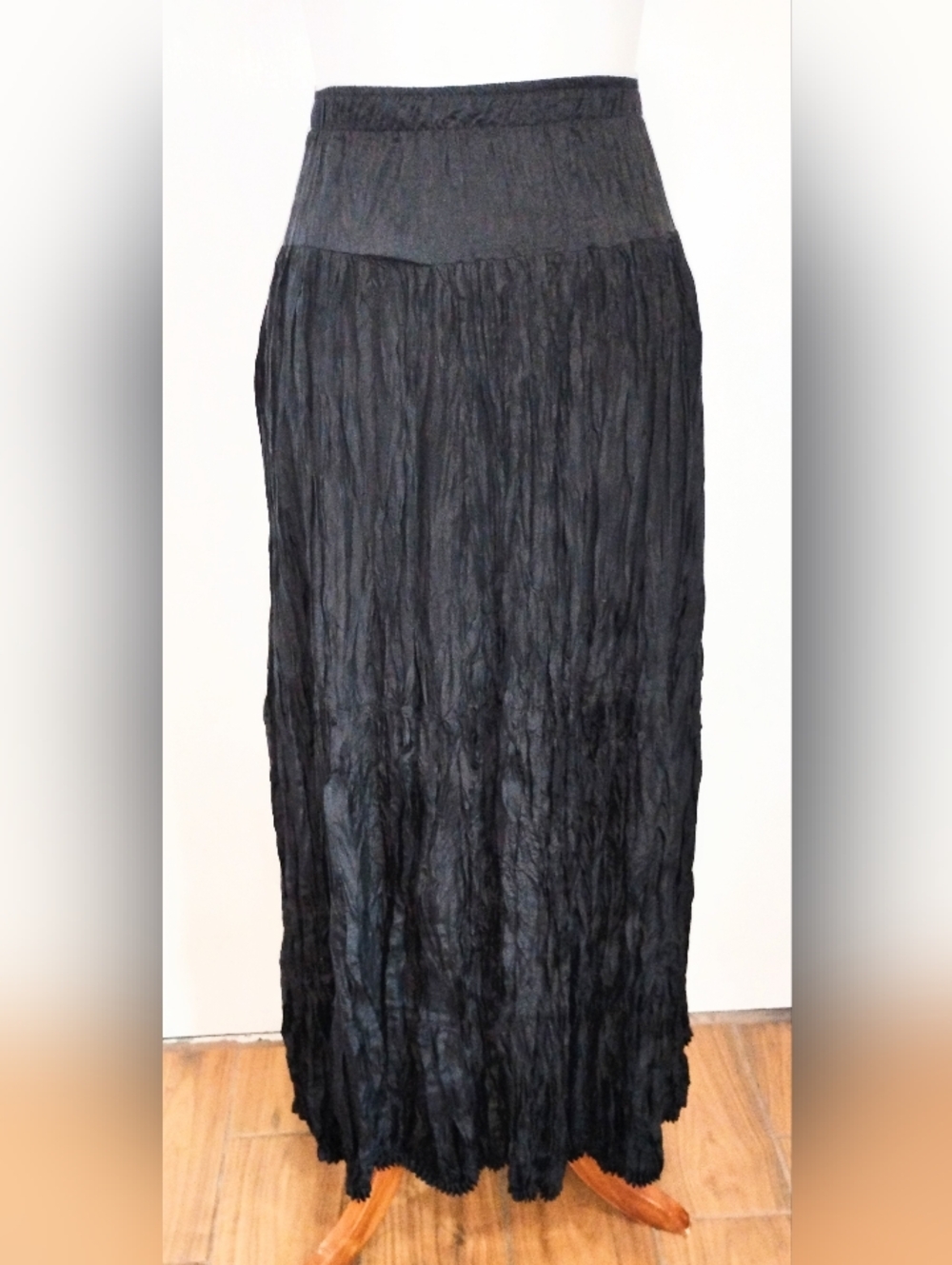 CLASSIC SILK BROOM STICK SKIRT